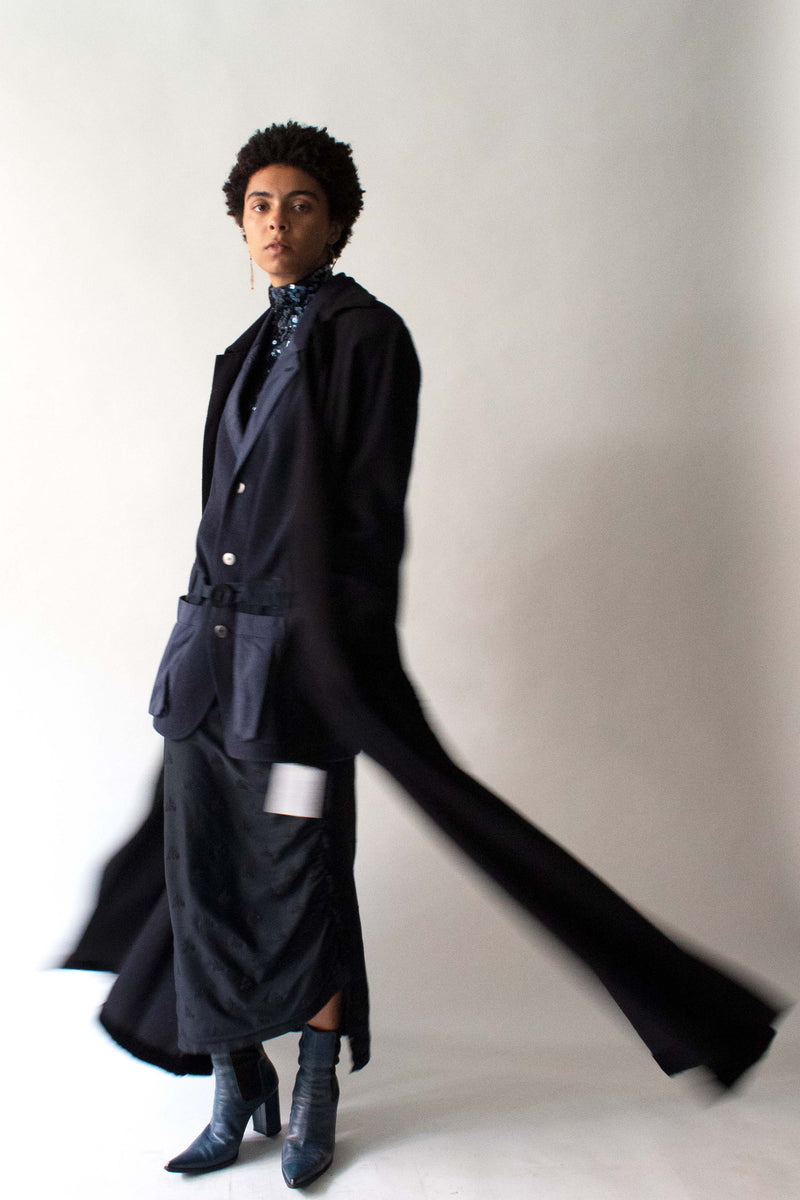 Yohji Yamamoto Black Rayon Blend Jacket – Moore Vintage Archive