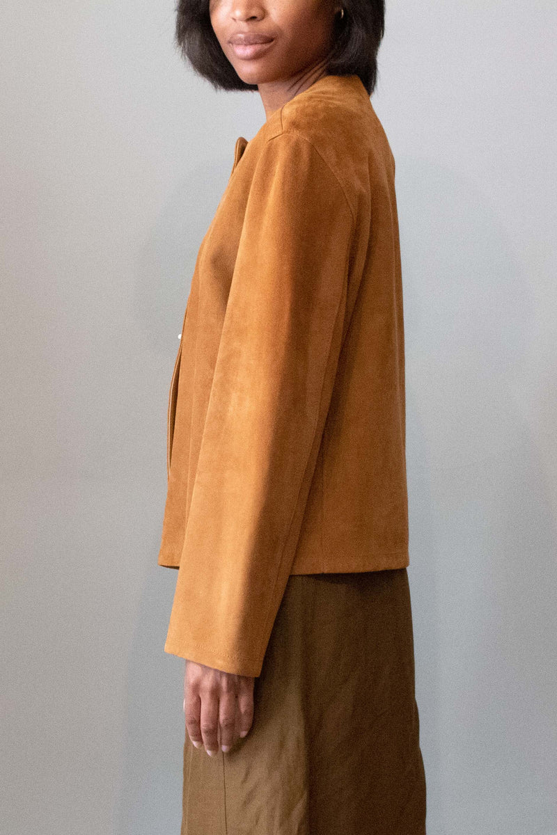 ジャケット・アウター 99ss/Hermes/Margiela/Lamb Suede/Vareuse HERMES - HERMES エルメス 99SS Archive Vareuse Lamb Suede