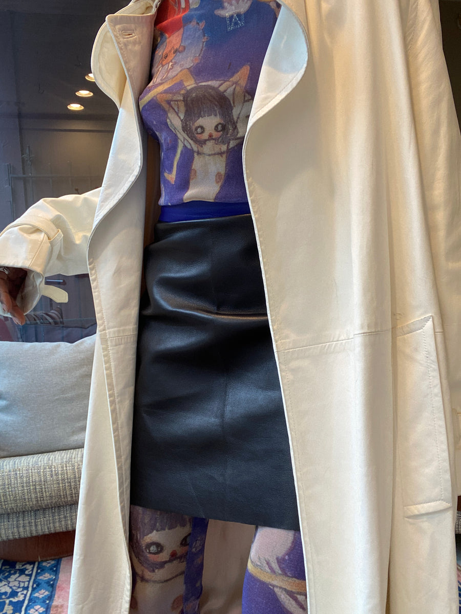 Issey Miyake x Aya Takano - Naoki Takizawa printed mesh top