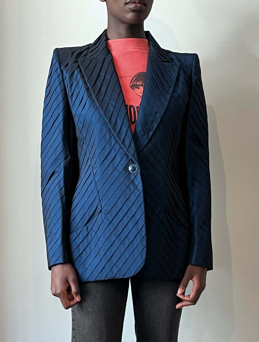 【関税込み】givenchy Pleated back blazer GIVENCHY Pleated back blazer BW30KH15YR001001 - 이마트몰