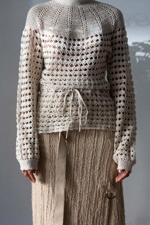 1970s Cotton Crochet Top