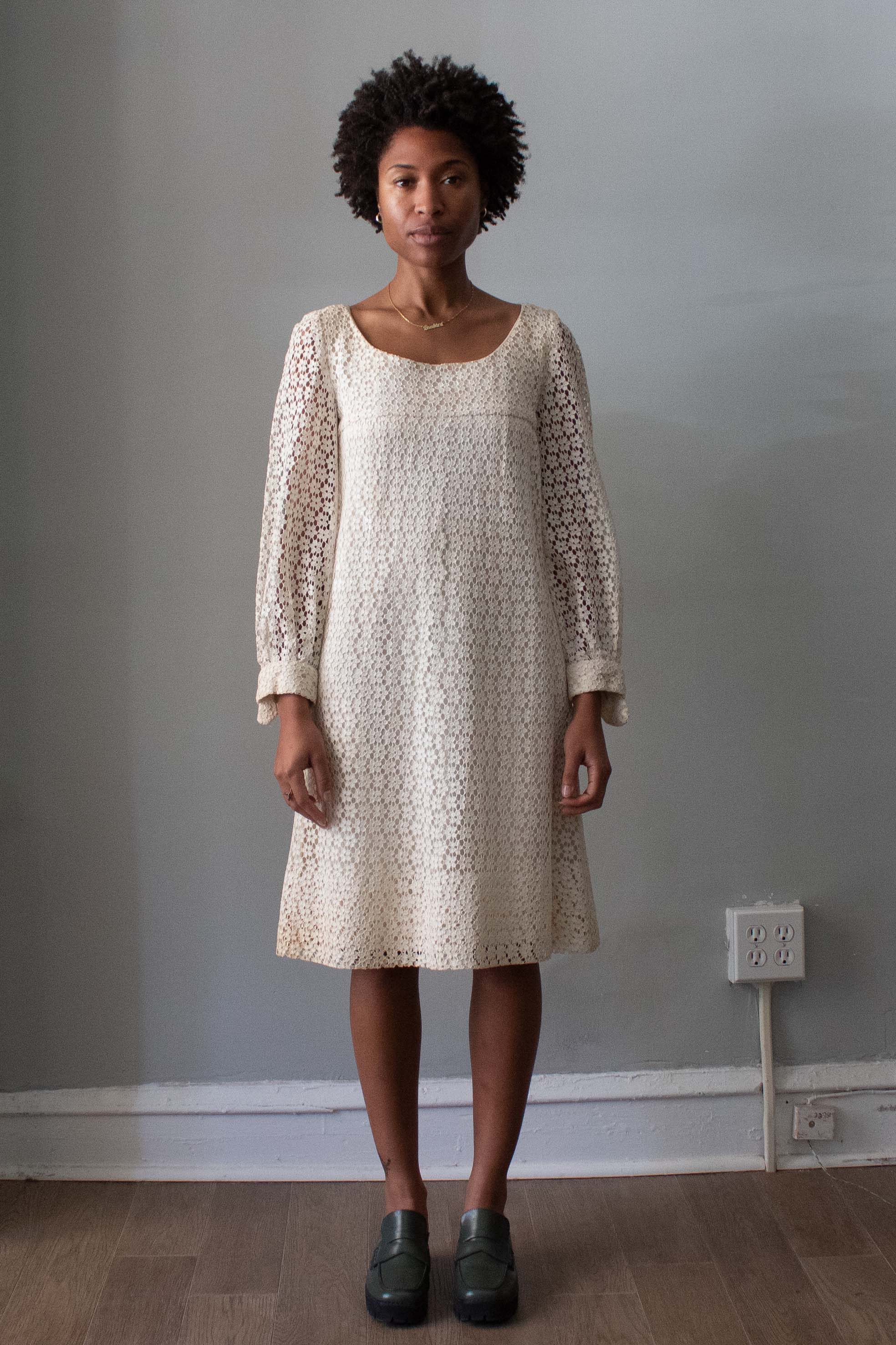 Nina Ricci White Floral Lace Dress Moore Vintage Archive Nina Ricci White Floral Lace Dress Moore Vintage Archive