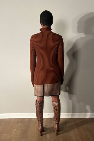 Jean Paul Gaultier Wool Cutout Knit