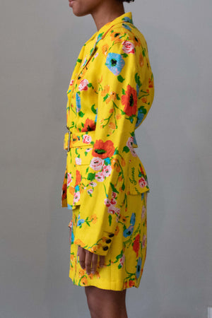 Moschino Floral Print Dress Set
