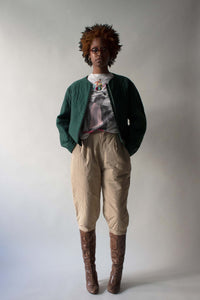 Plantation ISSEY MIYAKE 90s リネンジャケット カーキ Issey Miyake 70s Green Quilted Cotton jacket – Moore Vintage Archive