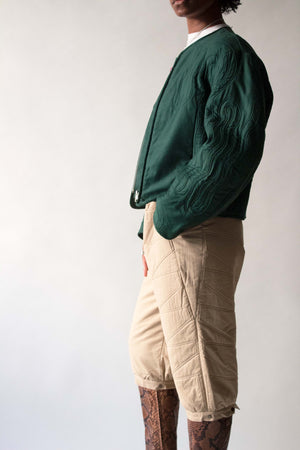 Issey Miyake 70s Green Quilted Cotton jacket – Moore Vintage Archive