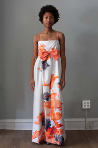 Claudia by George Halley Printed Maxi Dress