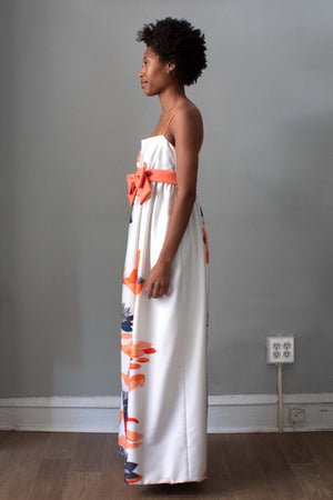 george maxi dress Womens Rockett St George Animal Printed V-Neck Maxi Dress US 6