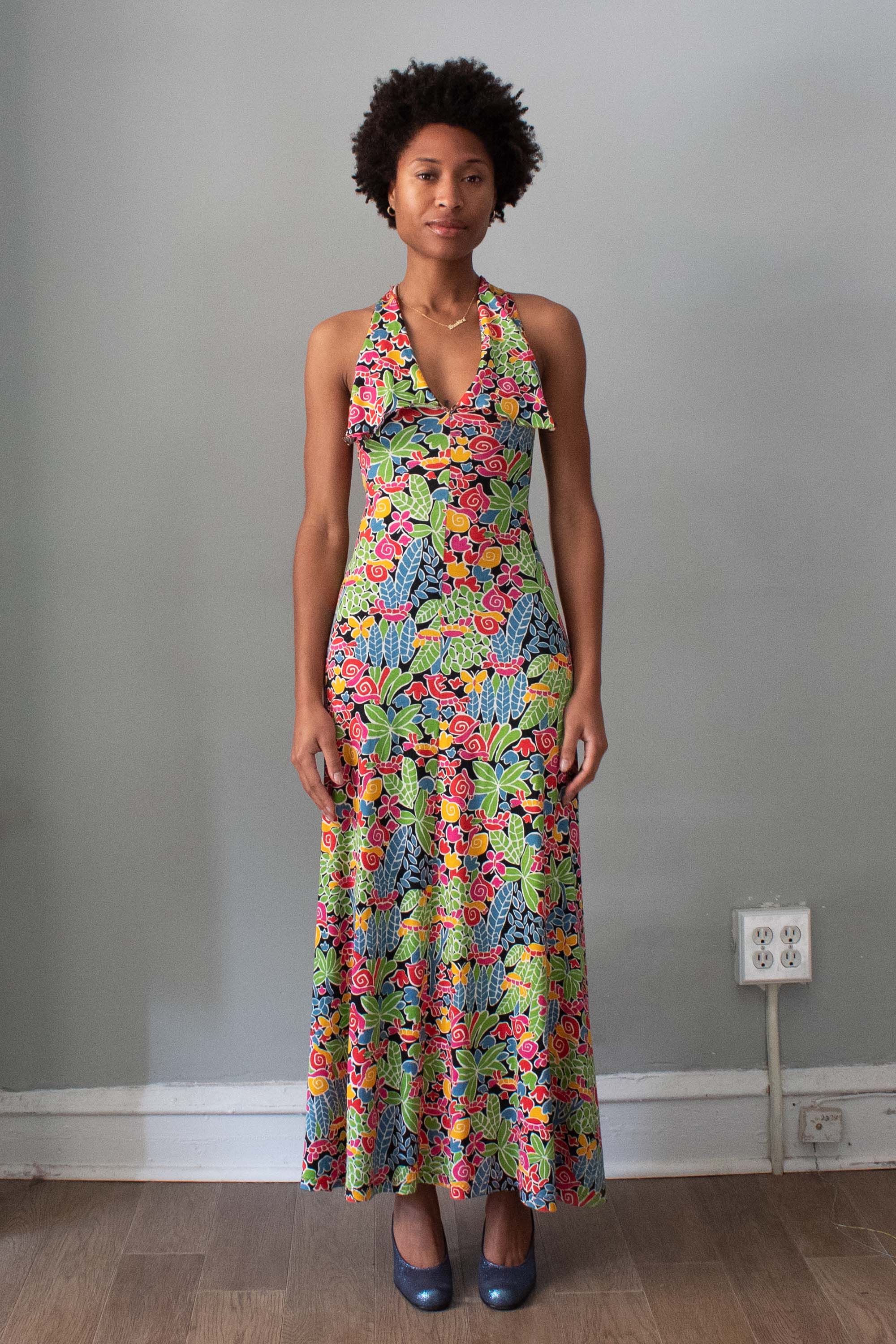 racer back jersey dress St. Agni Racer Back Jersey Maxi Dress in Currant