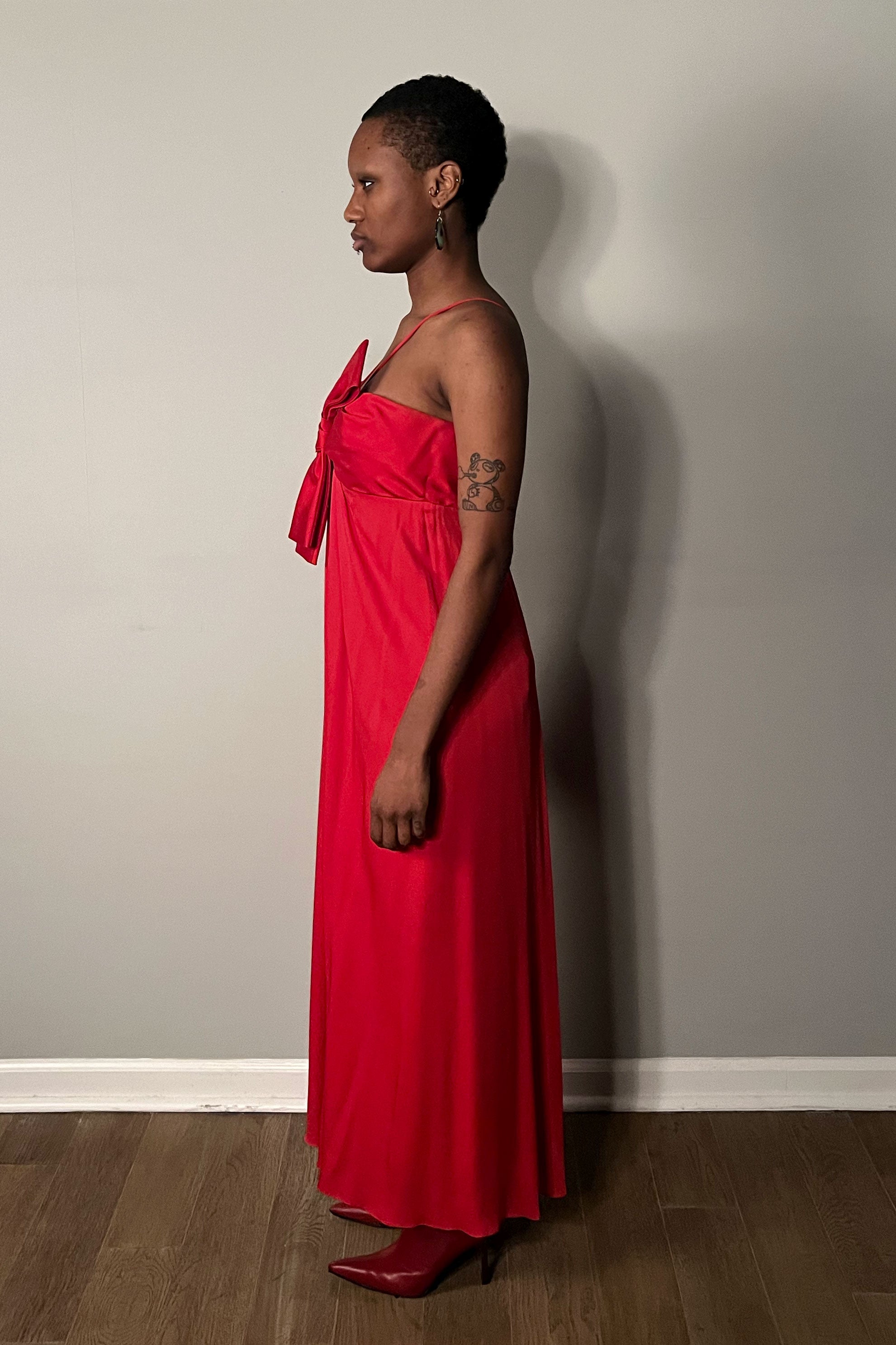 Henri Bendel Red Silk Dress Set – Moore Vintage Archive Henri Bendel Red Silk Dress Set – Moore Vintage Archive