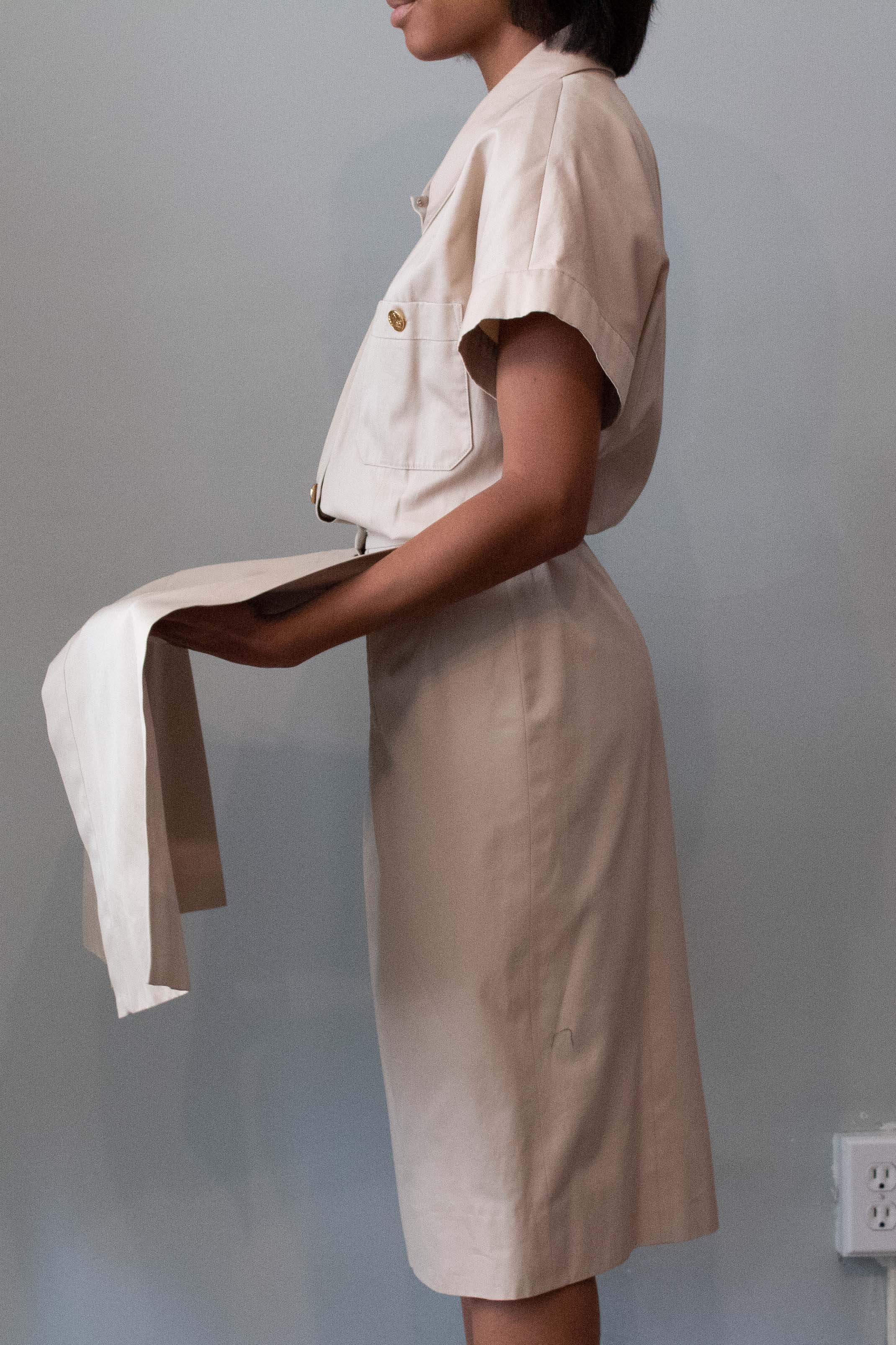 chanel cotton dress Chanel Mixed Fibers Maxi Dress UFO No More