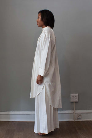 Issey Miyake Off-White Tunic Dress