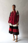 Jean Paul Gaultier Multicolor Folk Blouse