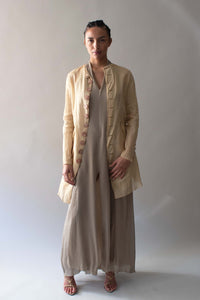 Jean Paul Gaultier 1994 Beige Organza Jacket