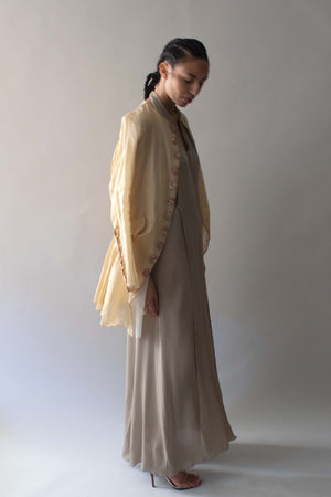 Jean Paul Gaultier 1994 Beige Organza Jacket