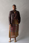 Celine by Phoebe Philo Burgundy Leather Biker Jacket