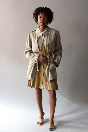Hermes Margiela Beige 2-Piece Trench
