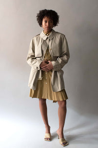 Hermes Margiela Beige 2-Piece Trench