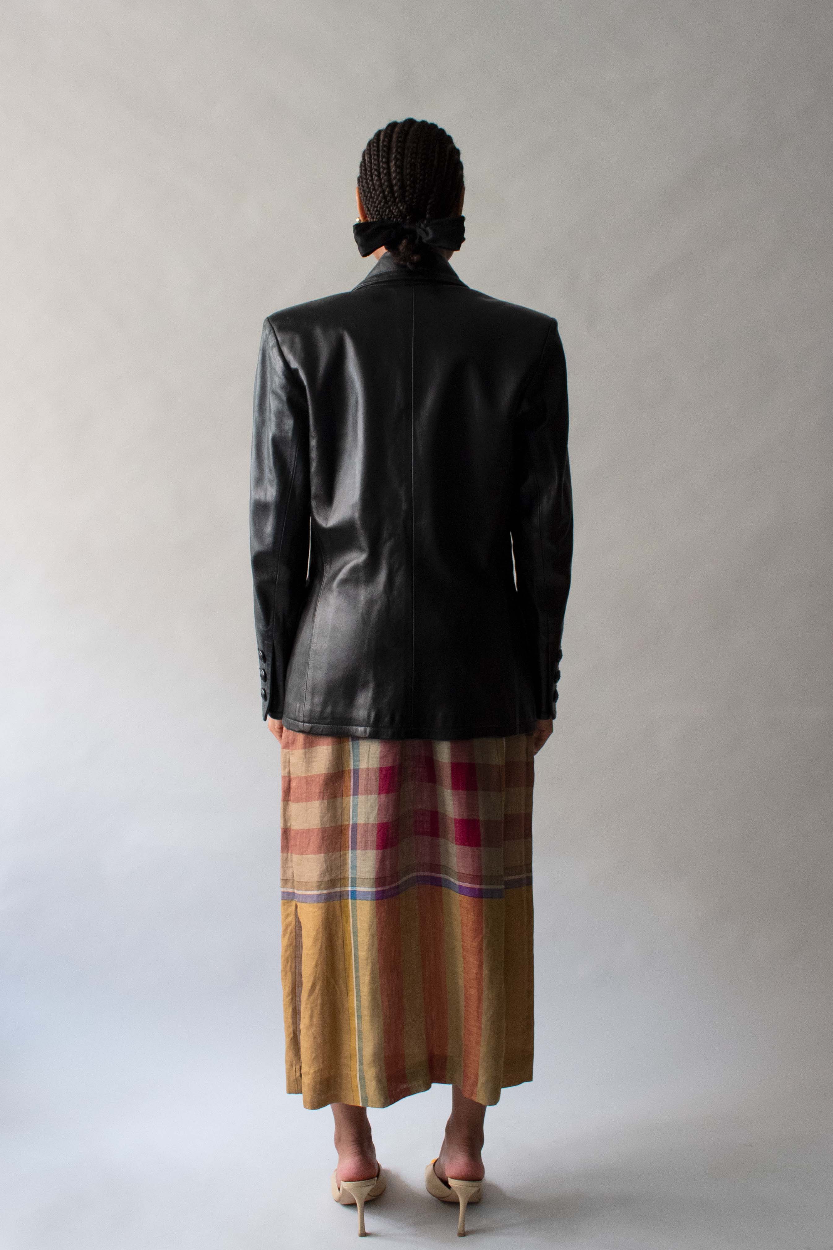 Saint Laurent Black Leather Jacket