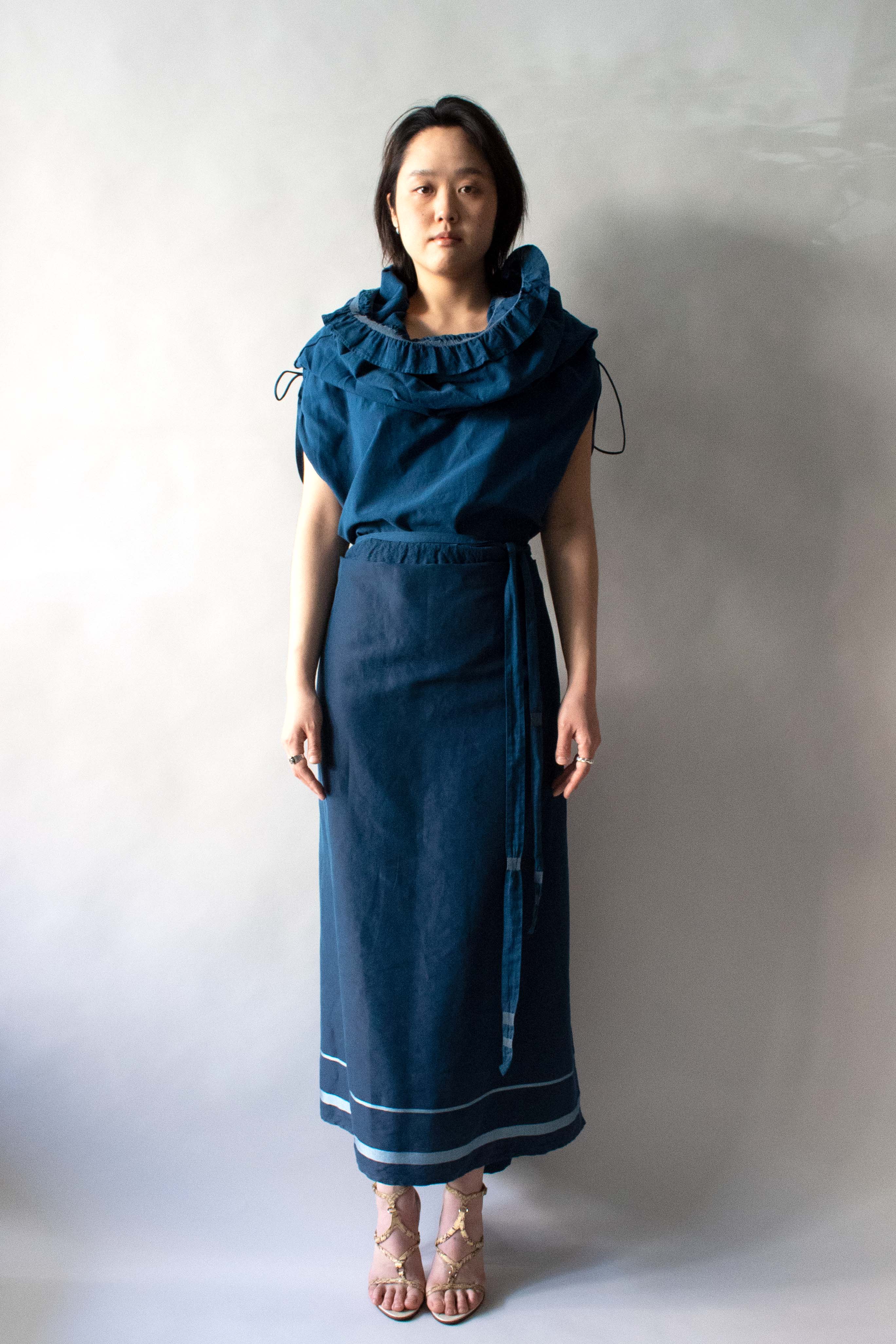 blue apron dress Classic Grace Apron
