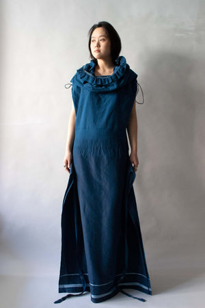 Issey Miyake APOC Navy Apron Dress – Moore Vintage Archive