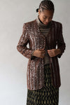 Giorgio Armani Brown Sequin and Beaded Jacket