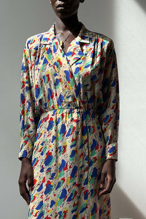 chanel long sleeve dress Women's Belle A-line Long Sleeved Chanel Mini Dress S/M/L Nude MEAN BLVD L / Nude