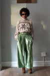 Marc Jacobs Lime Green Sequin Trouser