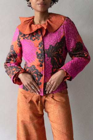 Saint Laurent Printed Quilted Jacket
