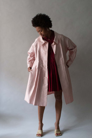 Galanos for I. Magnin Pink Silk Jacket