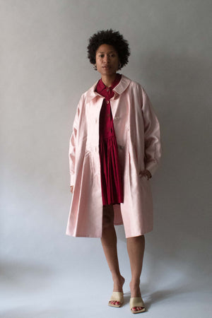 Galanos for I. Magnin Pink Silk Jacket