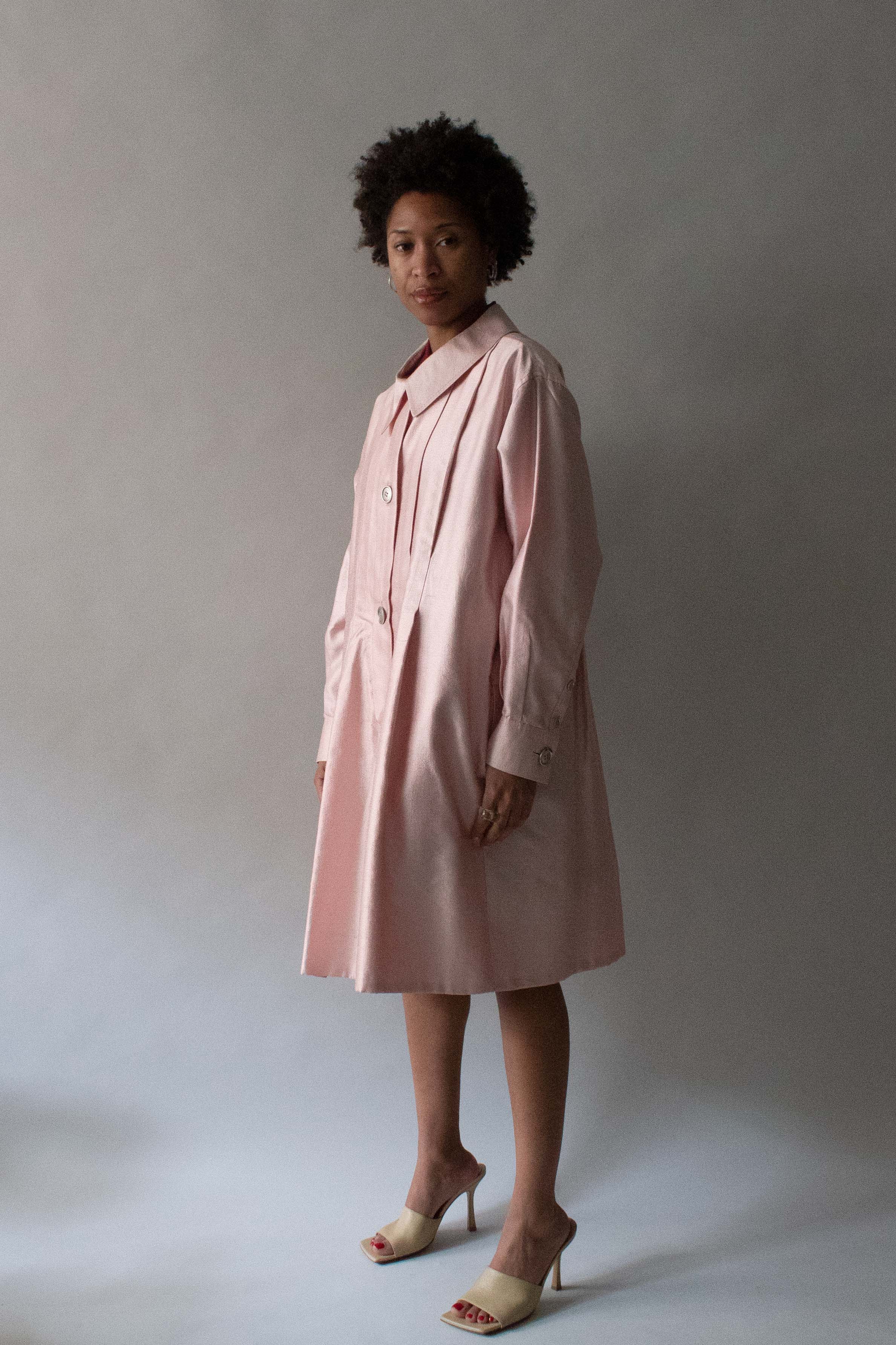 Galanos for I. Magnin Pink Silk Jacket