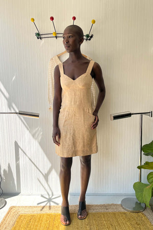 Chanel Beige Linen Dress