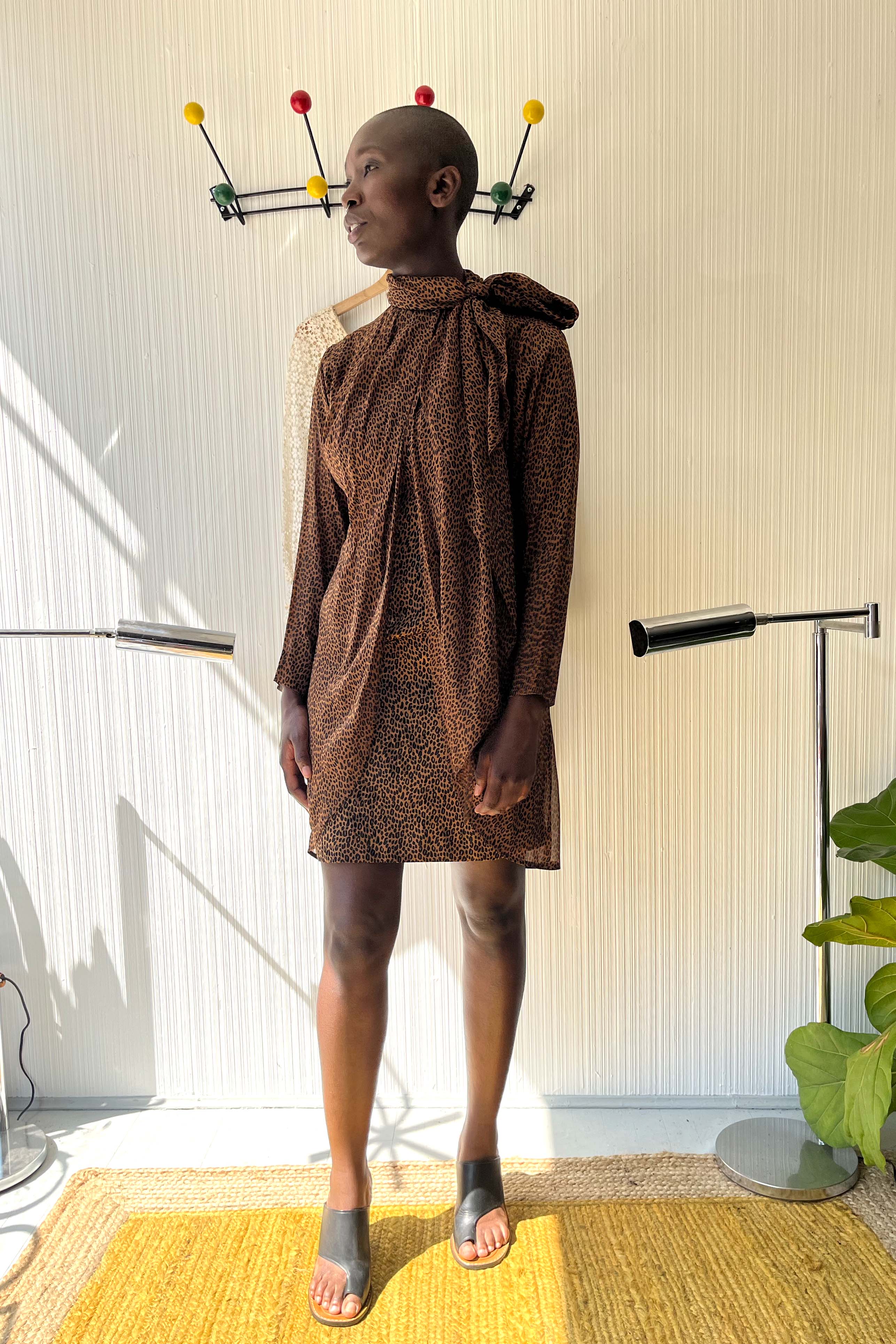 Dior leopard dress Clearance