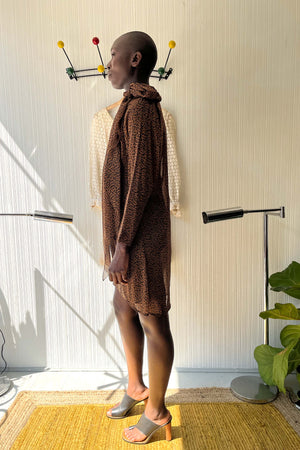 Christian Dior Boutique Leopard Print Dress