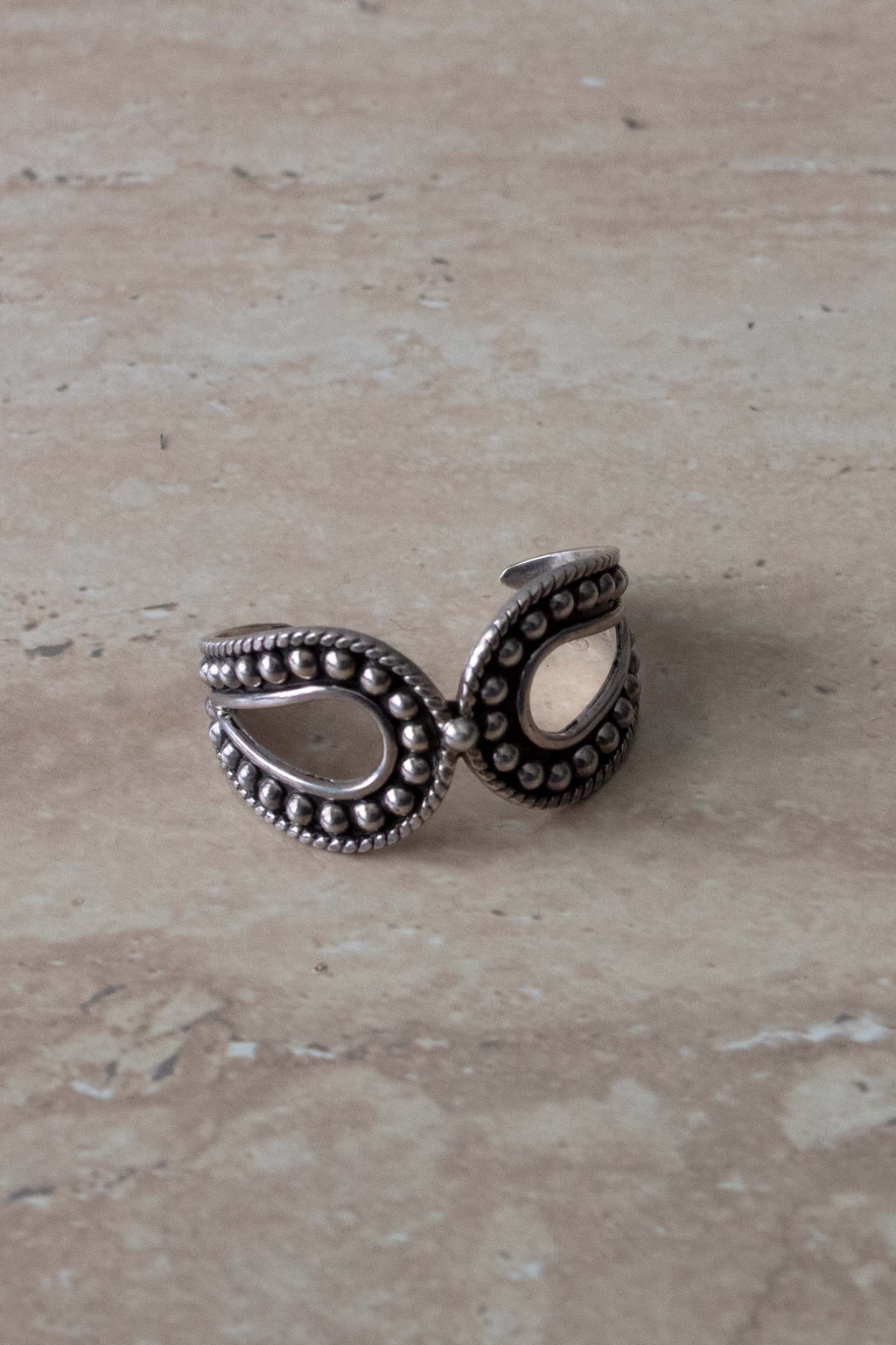 Sterling Silver Soldered Ball Cuff