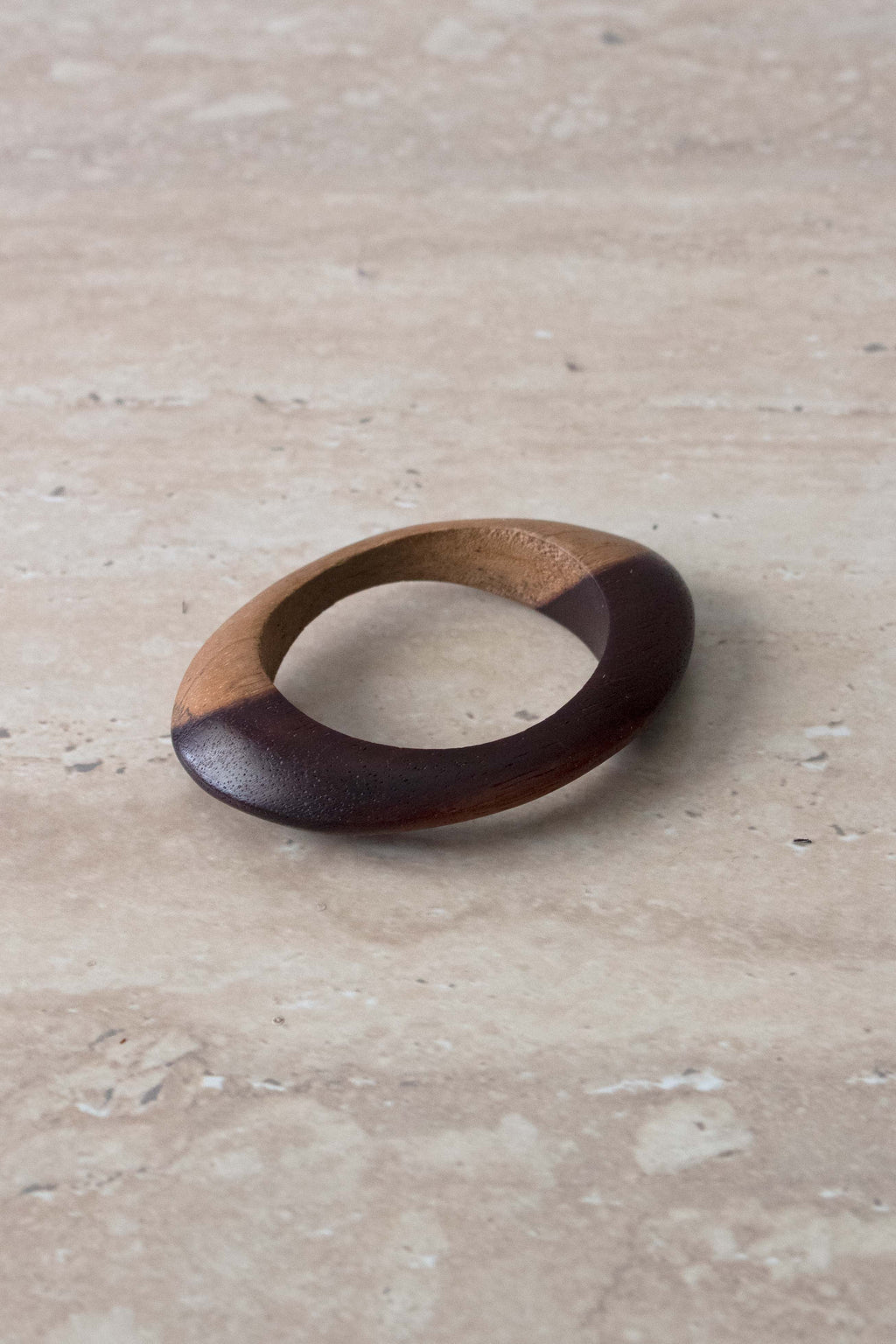 Stained Wooden Bangle