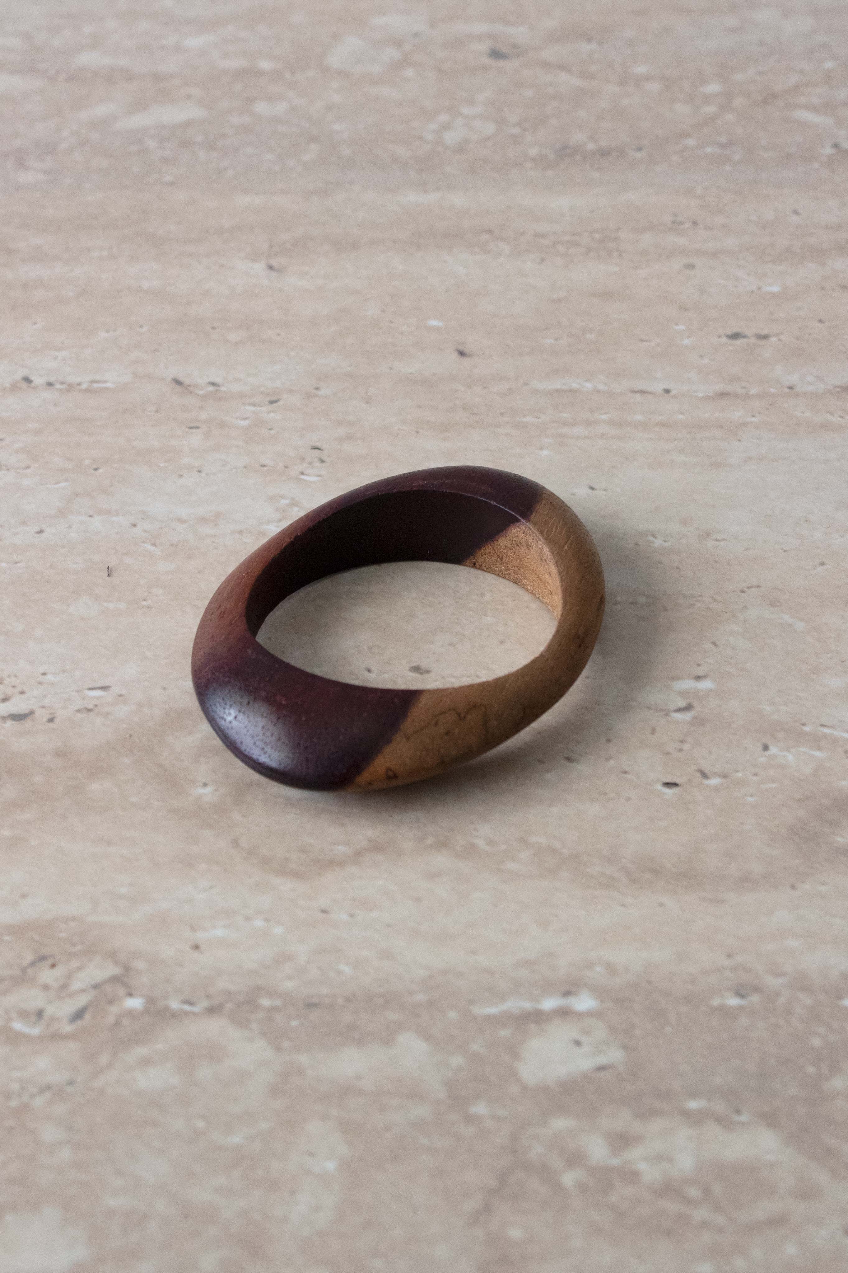 Stained Wooden Bangle