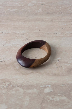 Stained Wooden Bangle