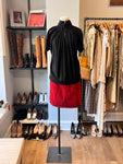 Marc Jacobs Black Silk Ruched Top