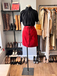 Calvin Klein Jeans Red Acid Wash Skirt