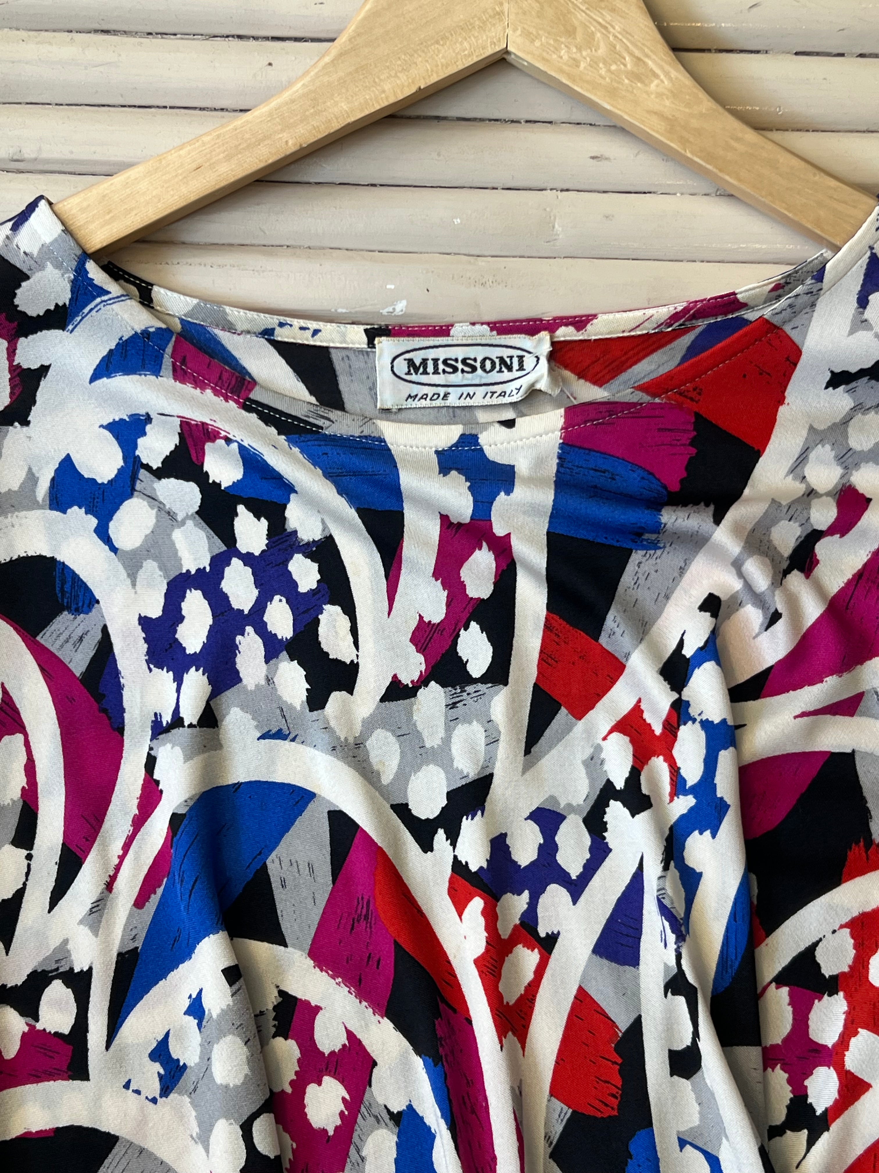 Missoni Abstract Print Jersey Dress