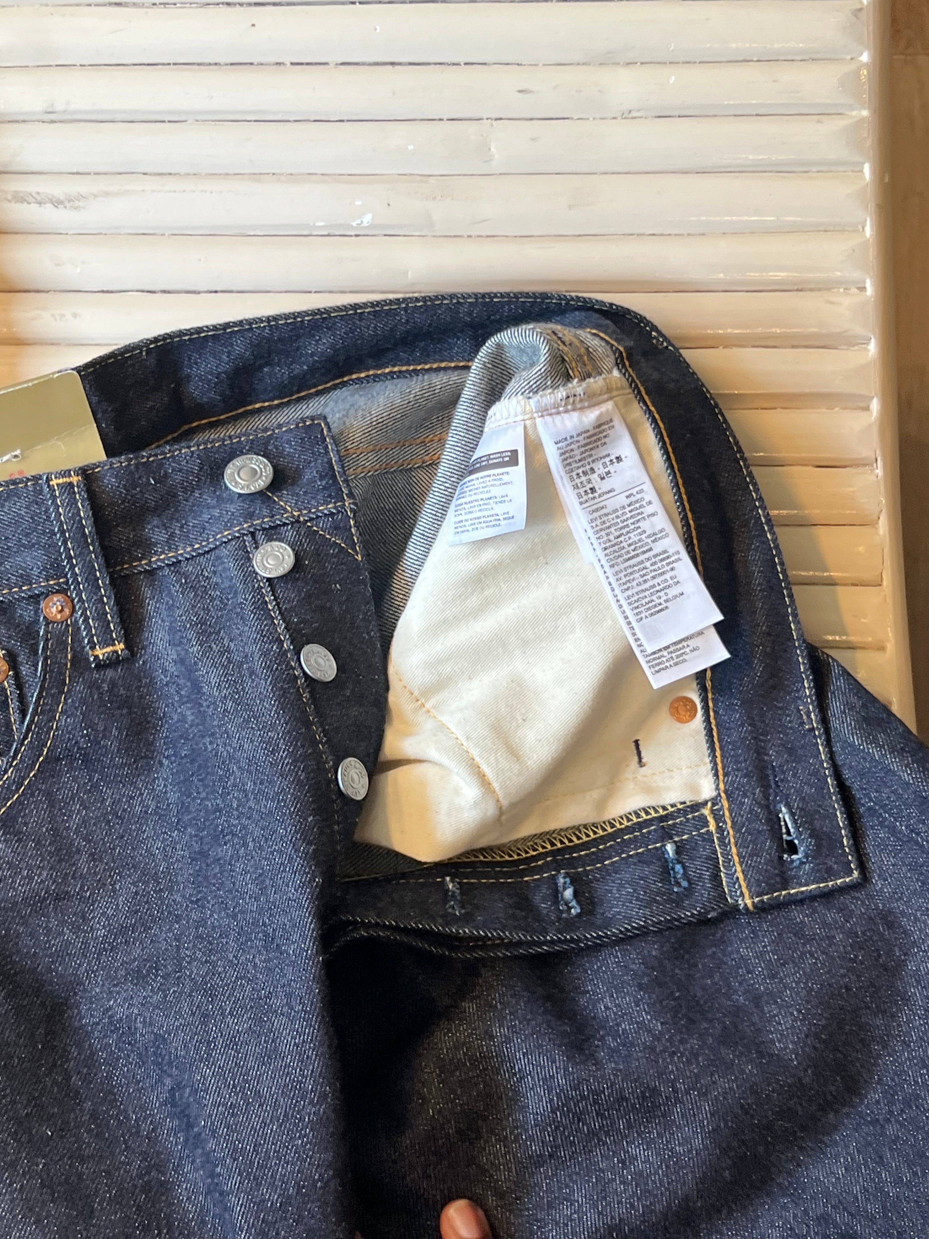Levi's Vintage Clothing 1955 501 Selvage Jeans Deadstock