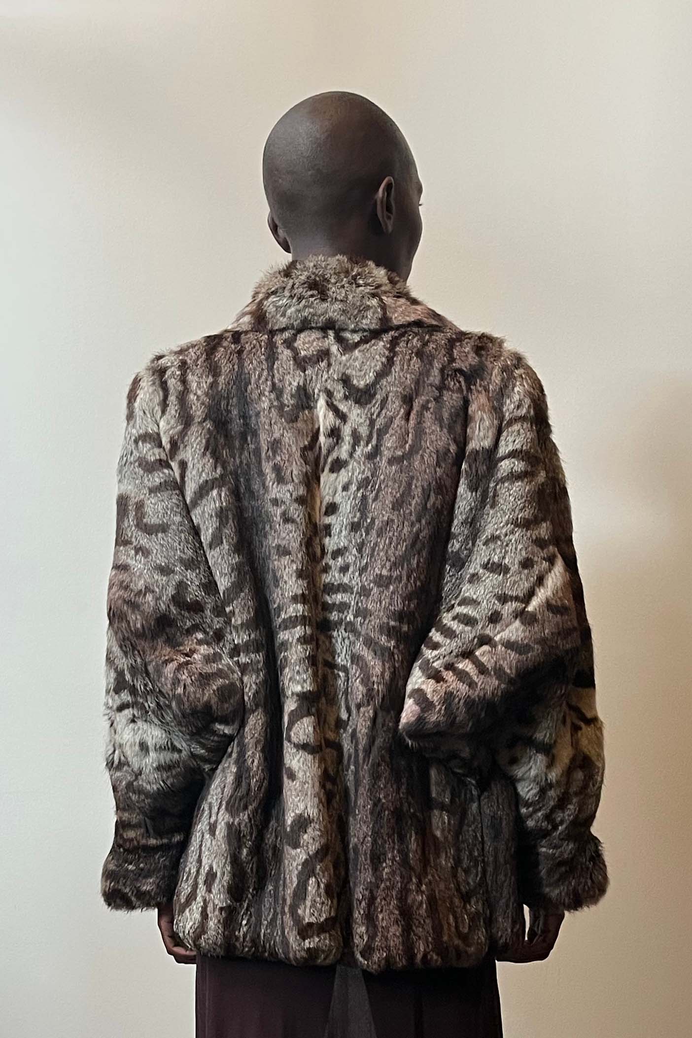 Fendi Rabbit Fur Coat