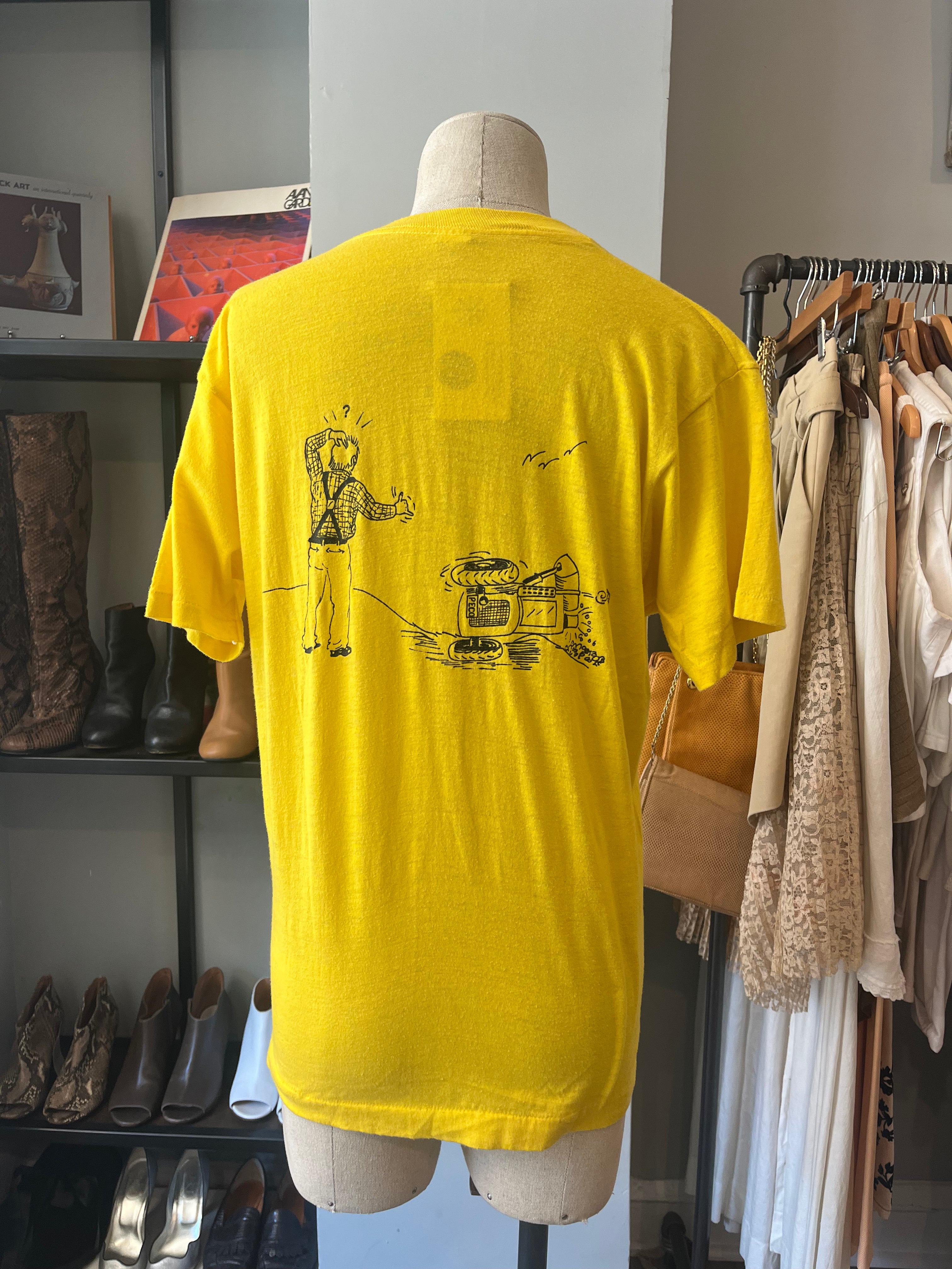 Vintage Yellow "I Survived The Wal" Tee