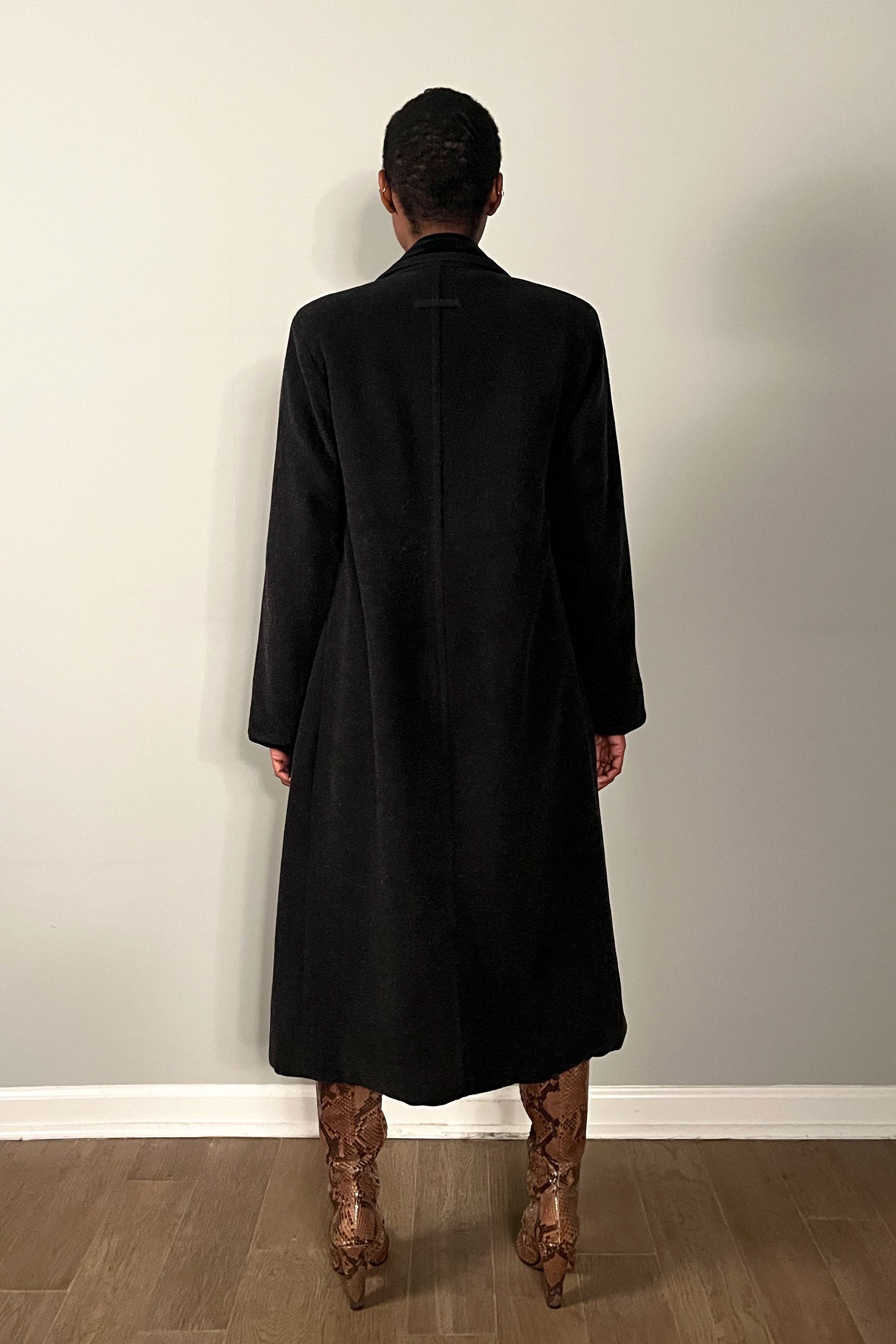Gaultier Classique Grey Wool Overcoat