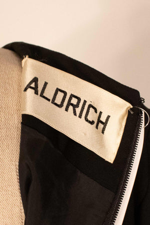 Larry Alrich black silk beaded top