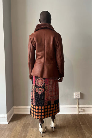 Claude Montana brown alpaca blend hooded robe coat – Moore Vintage Archive