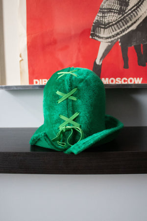 Mr. John Jr. kelly green chapeau