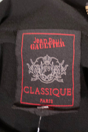 Jean Paul Gaultier Classique rayon ruched mini dress